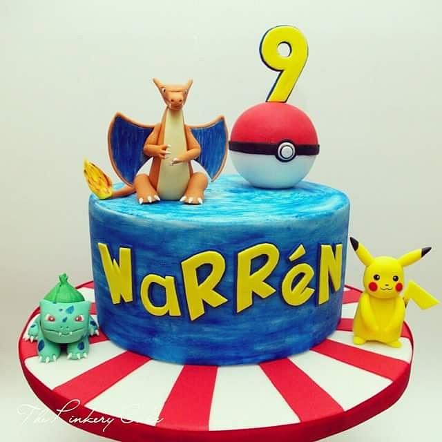 Pokemon - Decorated Cake by The Pinkery Cake - CakesDecor