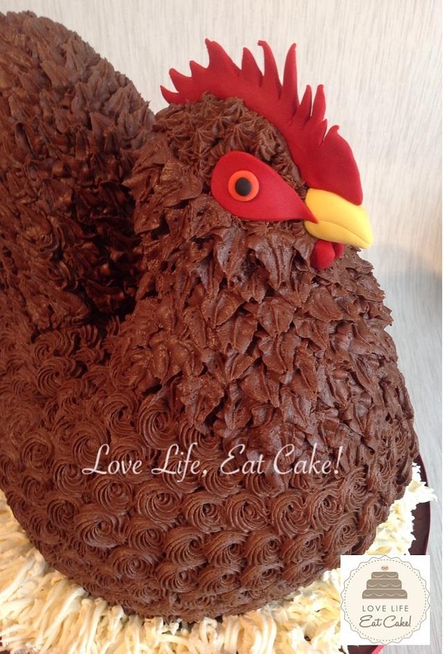 Ruth the Hen - Decorated Cake by Love Life Eat Cake by - CakesDecor