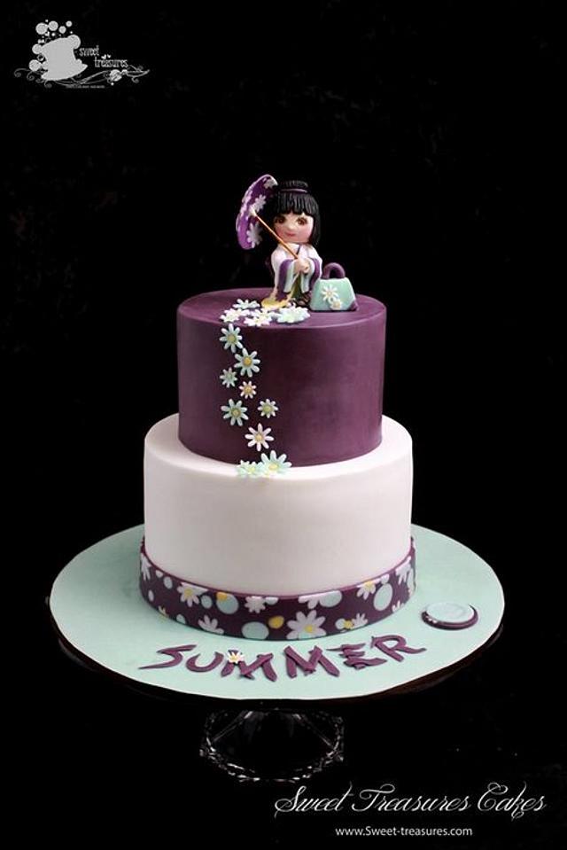 Japanese Theme - Cake by Sweet Treasures (Ann) - CakesDecor