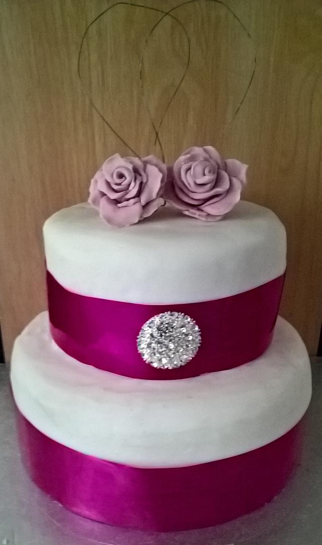 Engagement Cake Cake By Pc Cake Design Cakesdecor