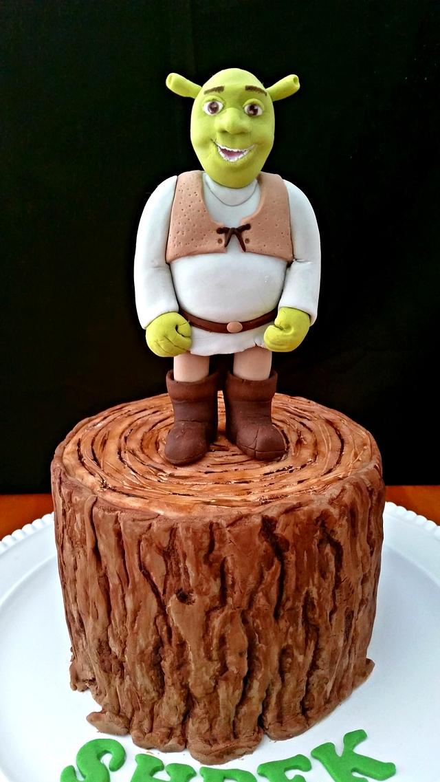 Shrek - Decorated Cake by Love for Sweets - CakesDecor