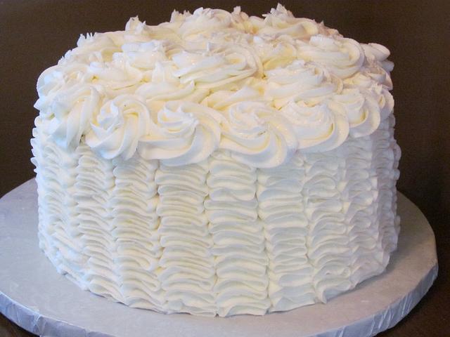 Ruffled Cake Decorated Cake By Pamela Cakesdecor