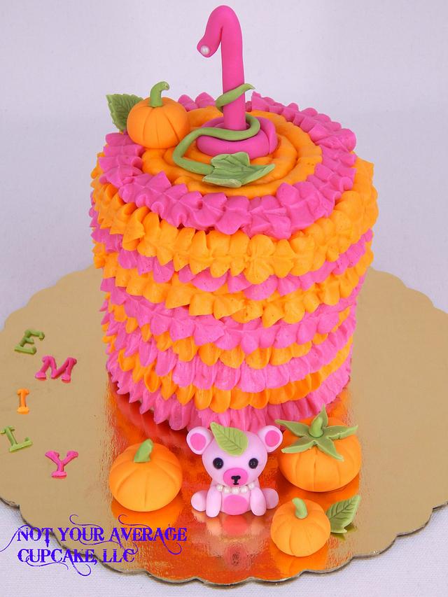 Emily�s Lil� Pumpkin Smash Cake Cake by Sharon A./Not Emily�s Lil� Pumpkin Smash Cake Cake by Sharon A./Not