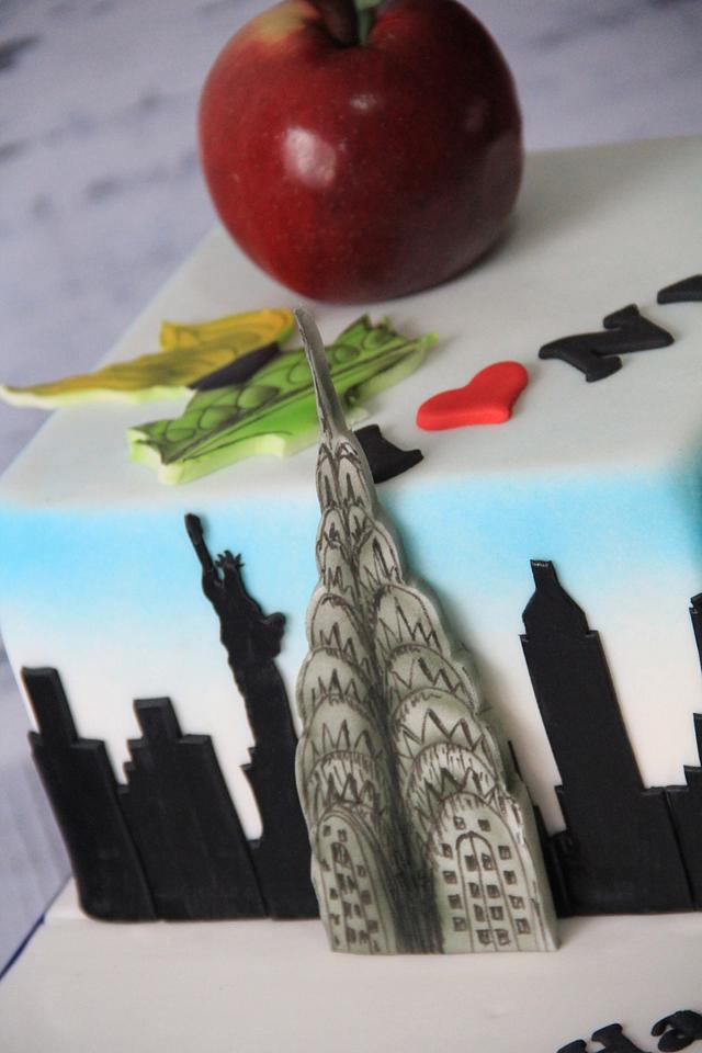 New York CAke Cake by Cake Addict CakesDecor