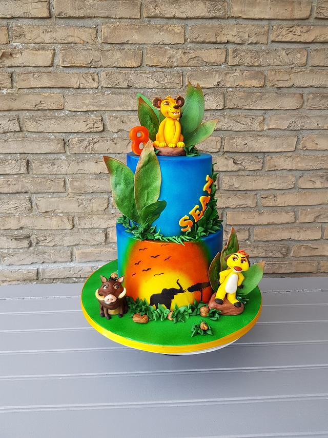 Jungle cake - Decorated Cake by Manu3 - CakesDecor