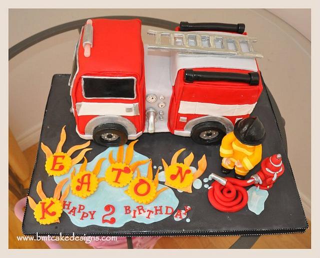 Firetruck Cake