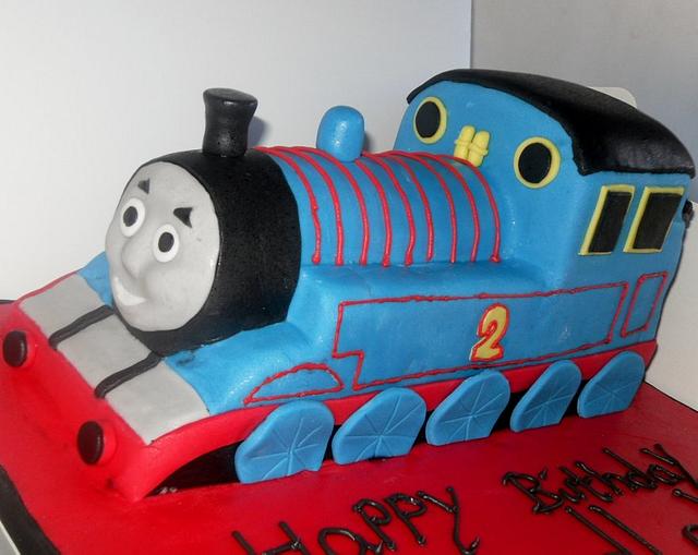 Thomas the Tank Engine - Decorated Cake by GracieCakes - CakesDecor