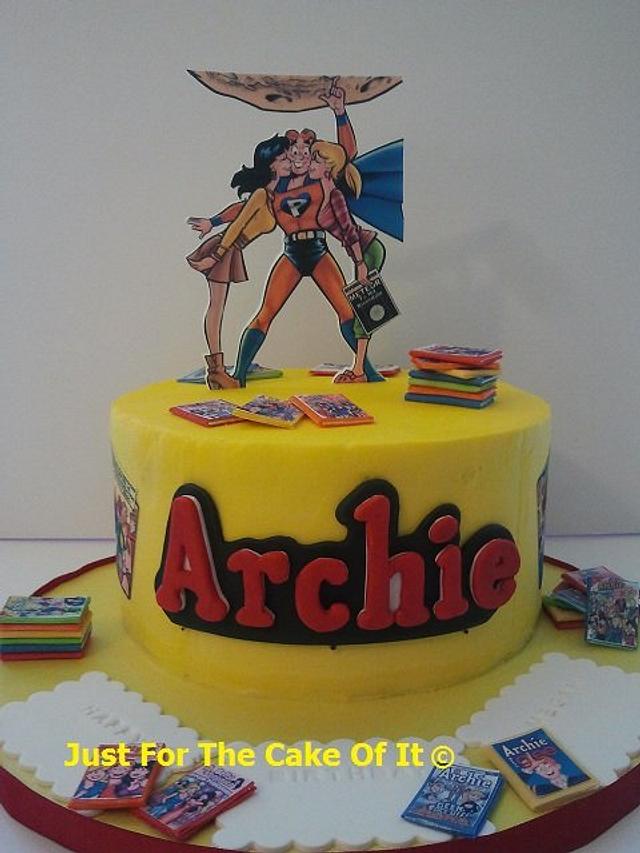 Comic cake. Торт Арчи. Comic Cake make. Ridiculous Cake Comics.