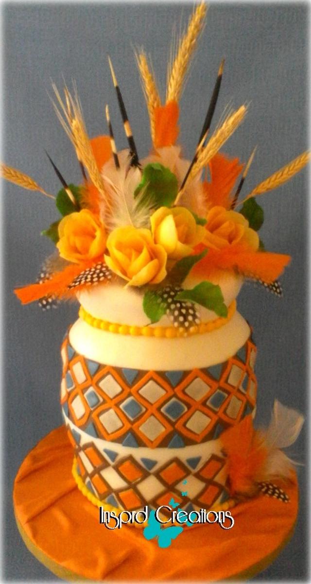 Traditional wedding cake - Decorated Cake by Willene - CakesDecor