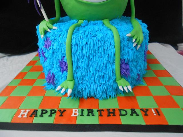 Monsters Inc birthday cake - Cake by heather369 - CakesDecor