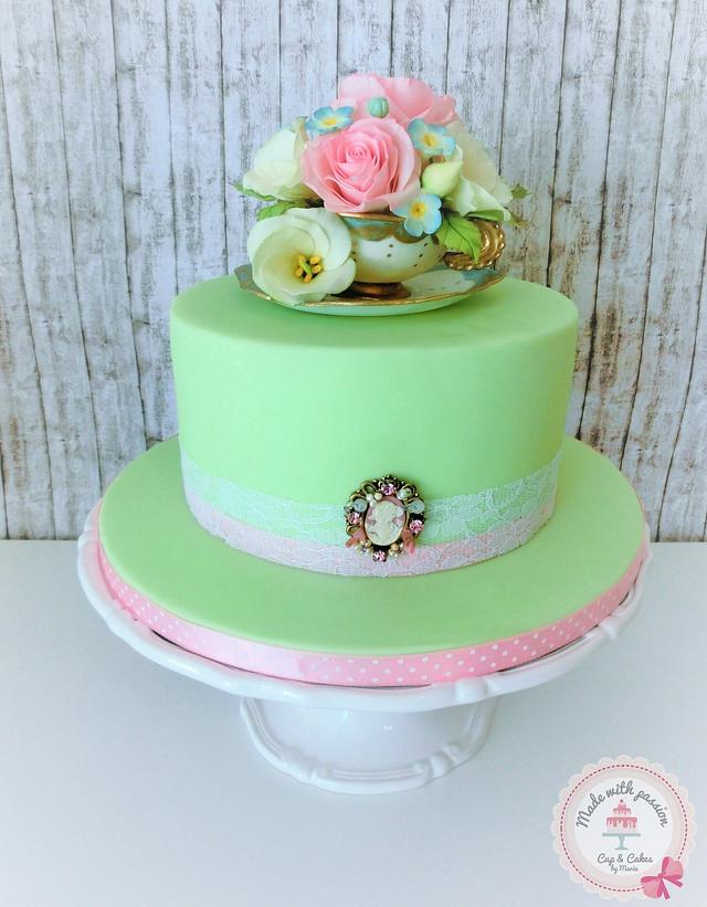 Endless Friendship Decorated Cake by Maria *cakes made CakesDecor