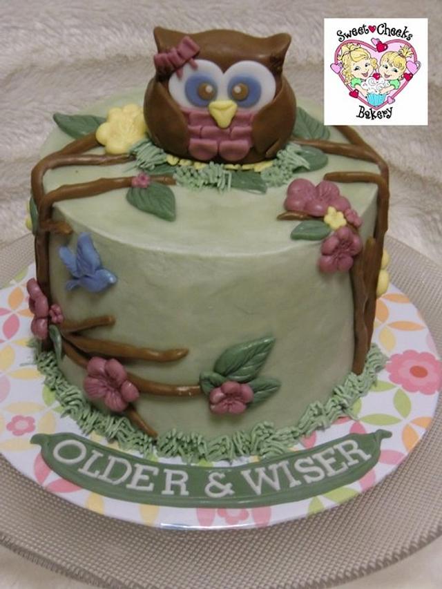 The "Older and Wiser" Cake Decorated Cake by Jenny CakesDecor