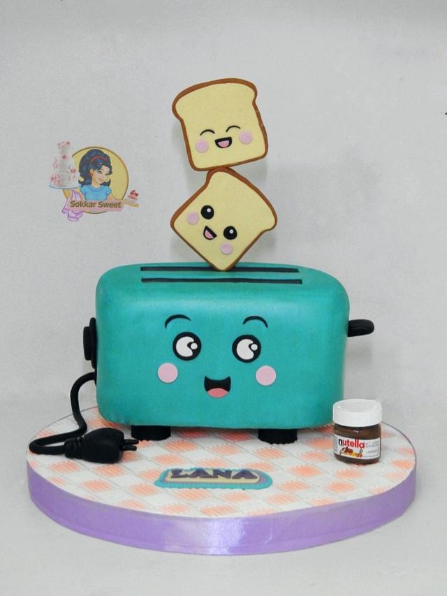 Toaster cake Cake by dina sokker CakesDecor