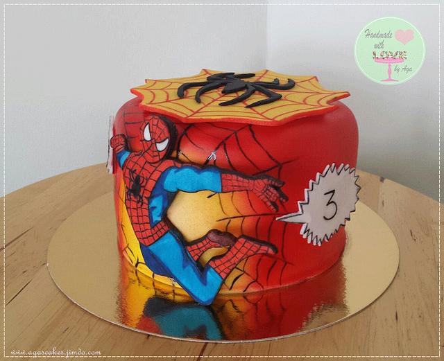Vintage Spiderman Comics Decorated Cake By Aga Le Niak CakesDecor Uvz9vw4iqbw3ghfvuwyd