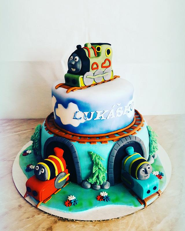 Thomas cake - Decorated Cake by Cakes by Ali - CakesDecor