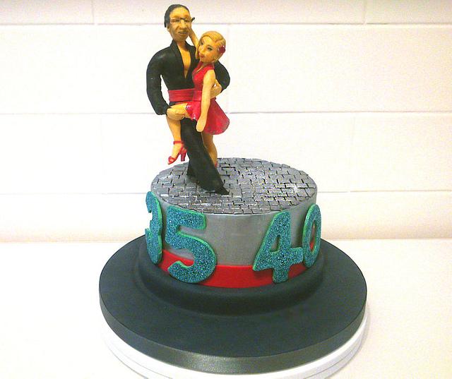 Strictly Salsa - Decorated Cake by Danielle Lainton - CakesDecor