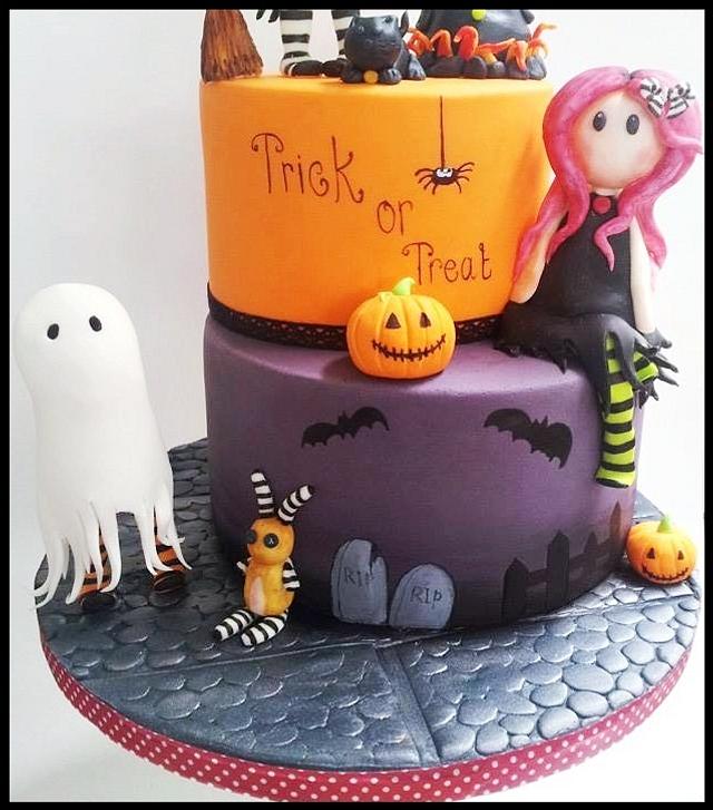 Trick or Treat - Cake by Time for Tiffin - CakesDecor