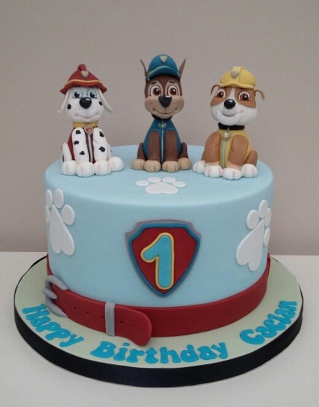 Paw Patrol - Decorated Cake by The Buttercream Pantry - CakesDecor