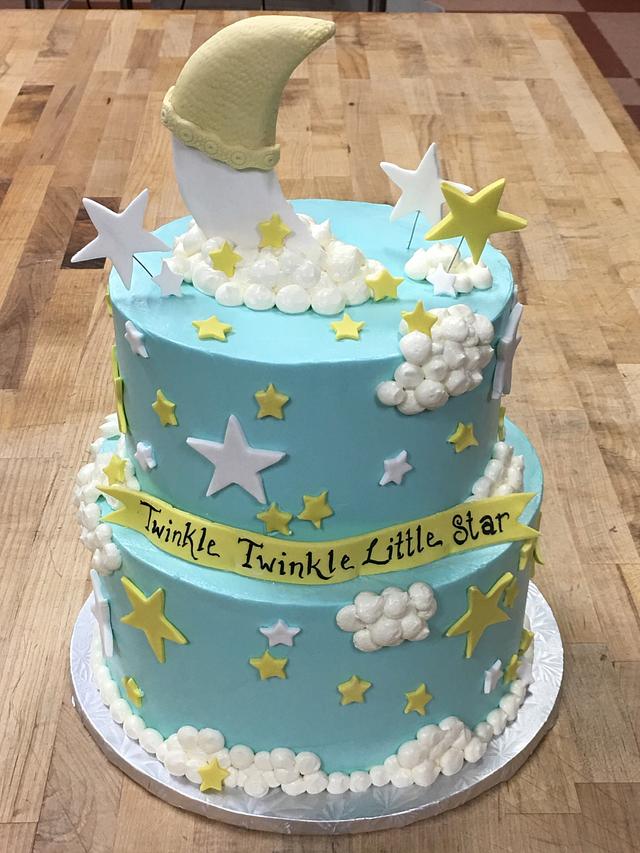 Twinkle Twinkle Little Star - Decorated Cake by - CakesDecor