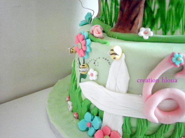 Gateau Tchoupi Printanier Cake By Creation Hloua Cakesdecor