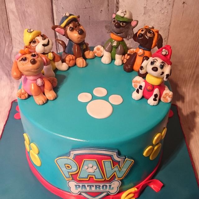 paw patrol - Decorated Cake by karen mitchell - CakesDecor