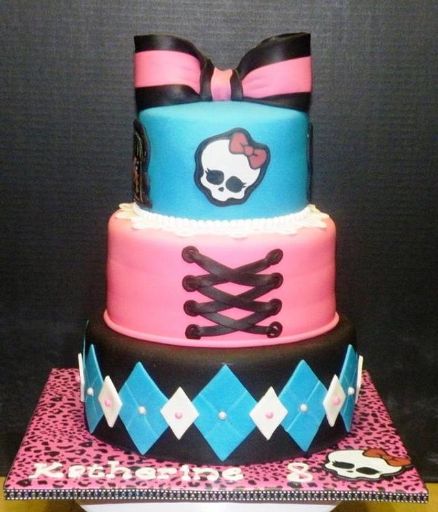 Monster High Birthday - Decorated Cake by Sweets By - CakesDecor