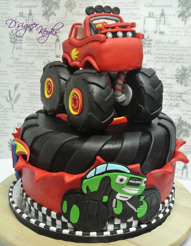 Blaze and the Monster Machine - Cake by Phey - CakesDecor