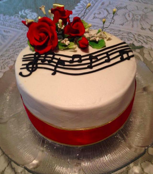 Melodies for Melody - Decorated Cake by Julia - CakesDecor