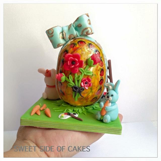 Tiny Easter Egg 50 Shades of Easter Collaboration CakesDecor