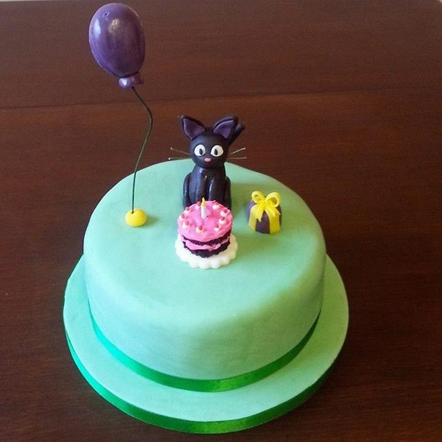 Studio Ghibli - Kiki's Delivery Service - Decorated Cake - CakesDecor