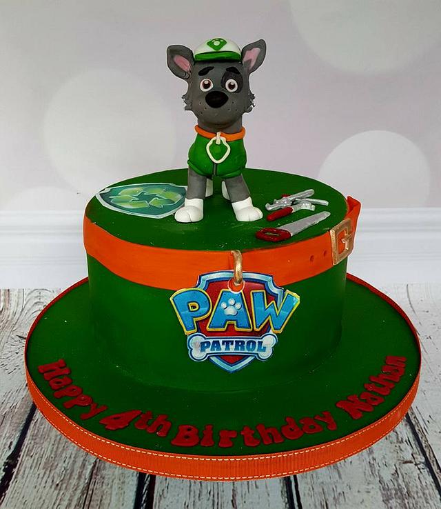Nathan - Rocky Paw Patrol Birthday Cake