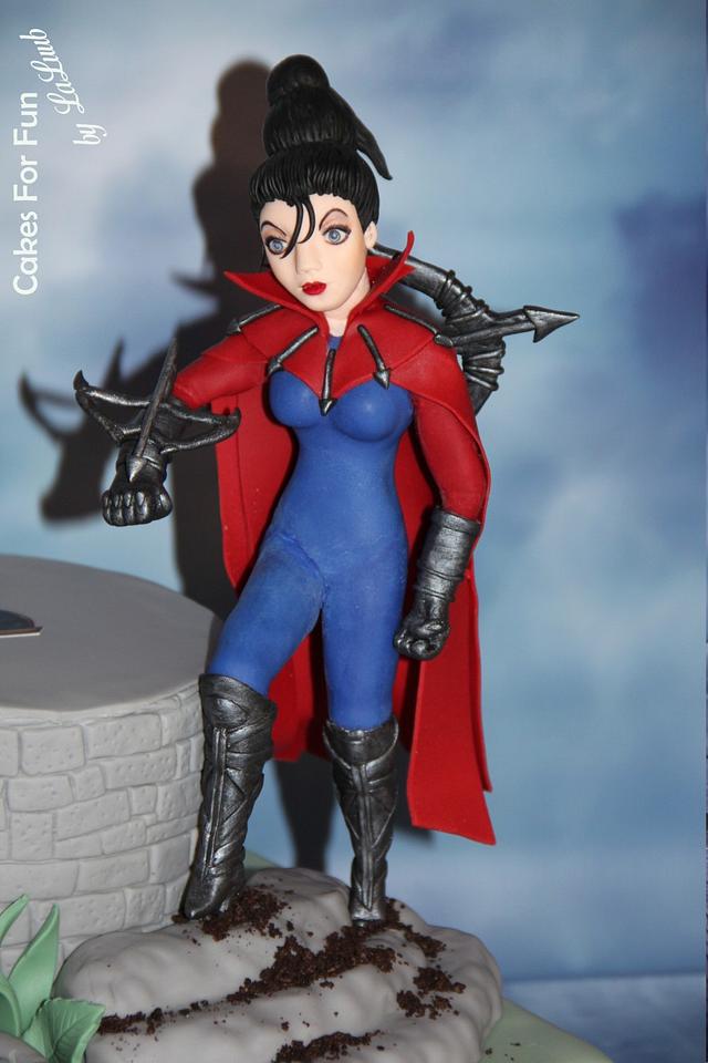 League Of Legends Vayne Cake By Cakes For Funby Cakesdecor