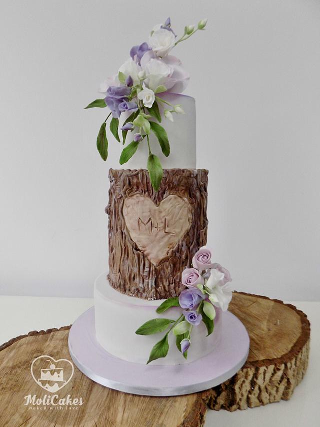 Wedding cake ... - Decorated Cake by MOLI Cakes - CakesDecor