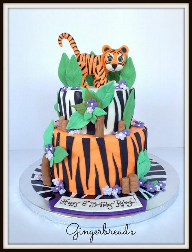 Tiger Face Cake - CakeCentral.com