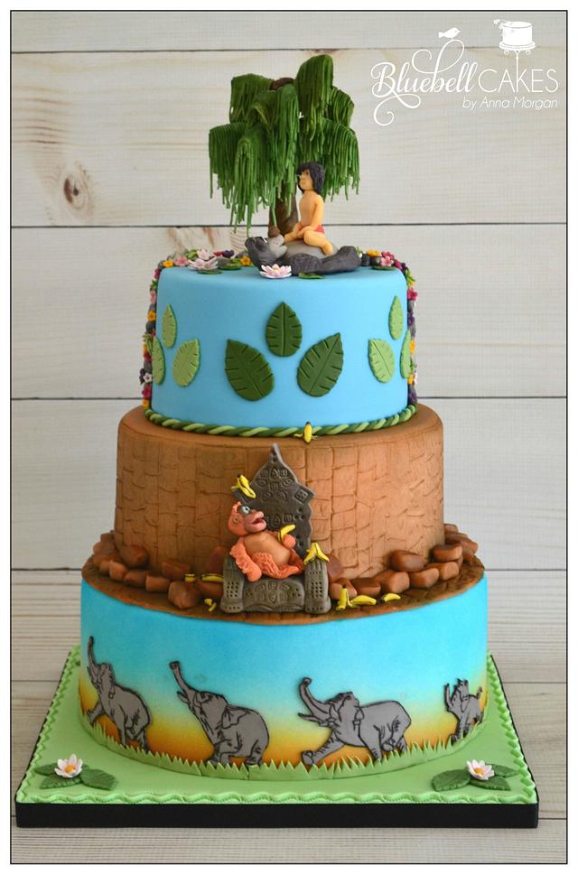 jungle book cake topper figures