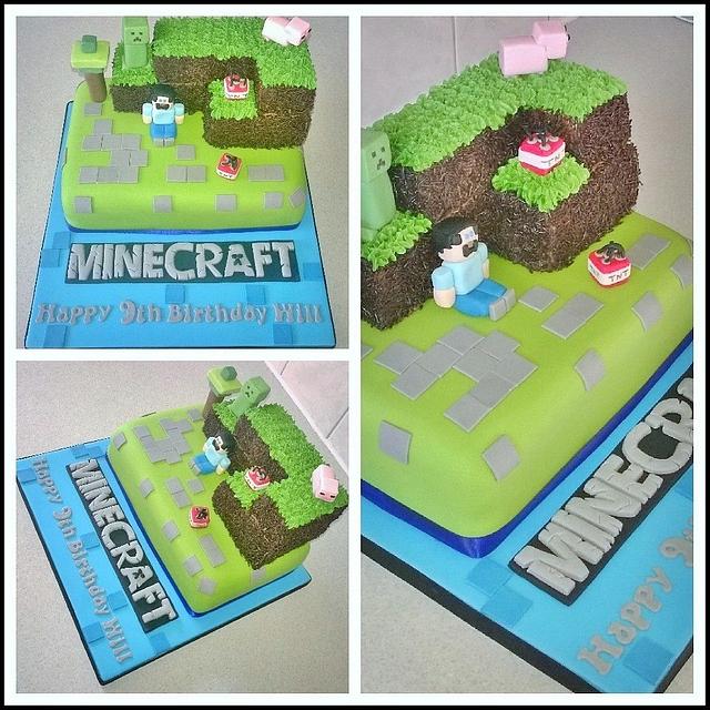 Minecraft Birthday Cake - Decorated Cake By T Cakes - Cakesdecor