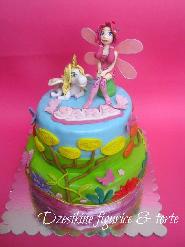 Mia And Me Cake Cake By Dzesikine Figurice I Torte Cakesdecor