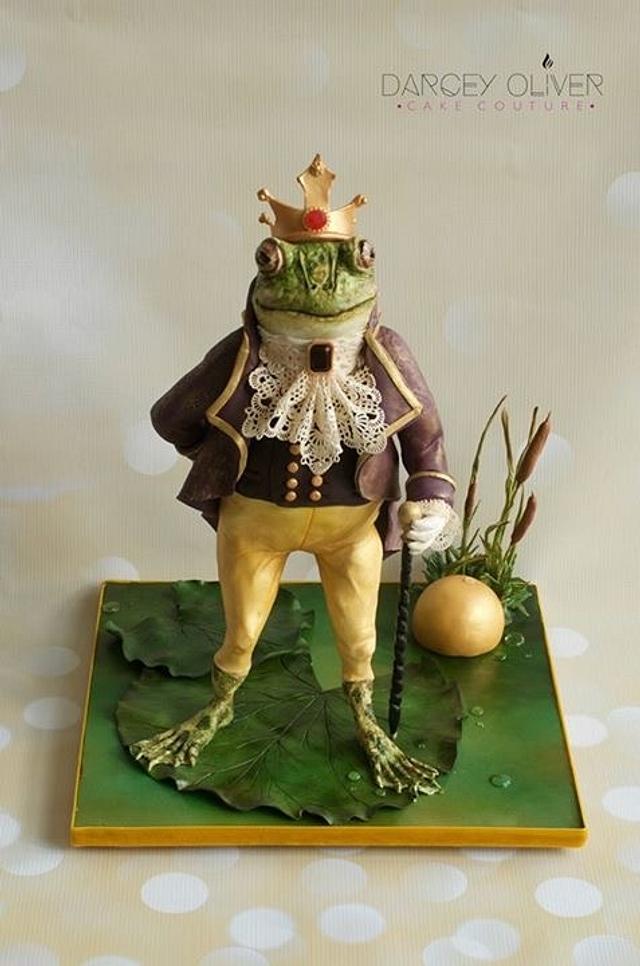 The Frog Prince - Decorated Cake by Sugar Street Studios - CakesDecor