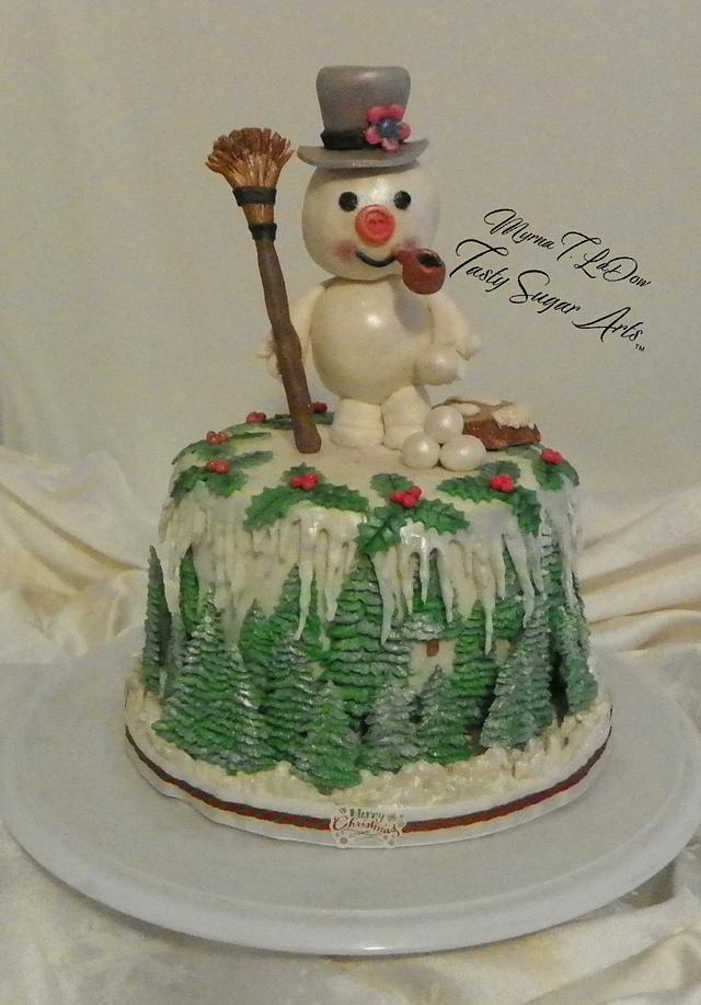 Frosty The Snowman - Decorated Cake By Latinpanther - Cakesdecor