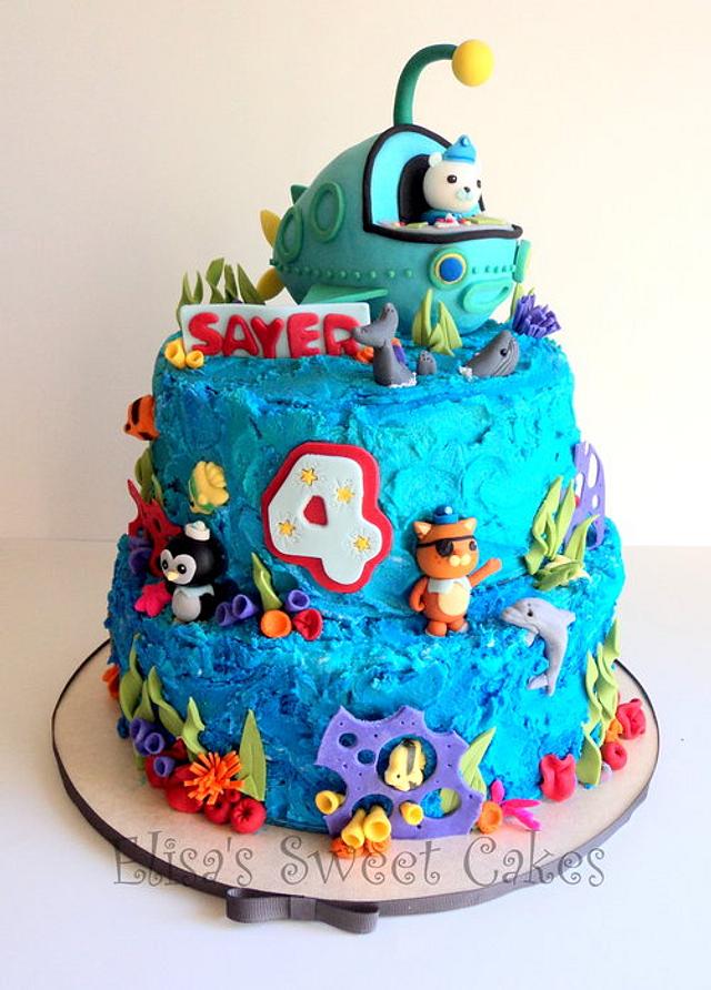 Octonauts Cake - Decorated Cake by Elisa's Sweet Cakes - CakesDecor