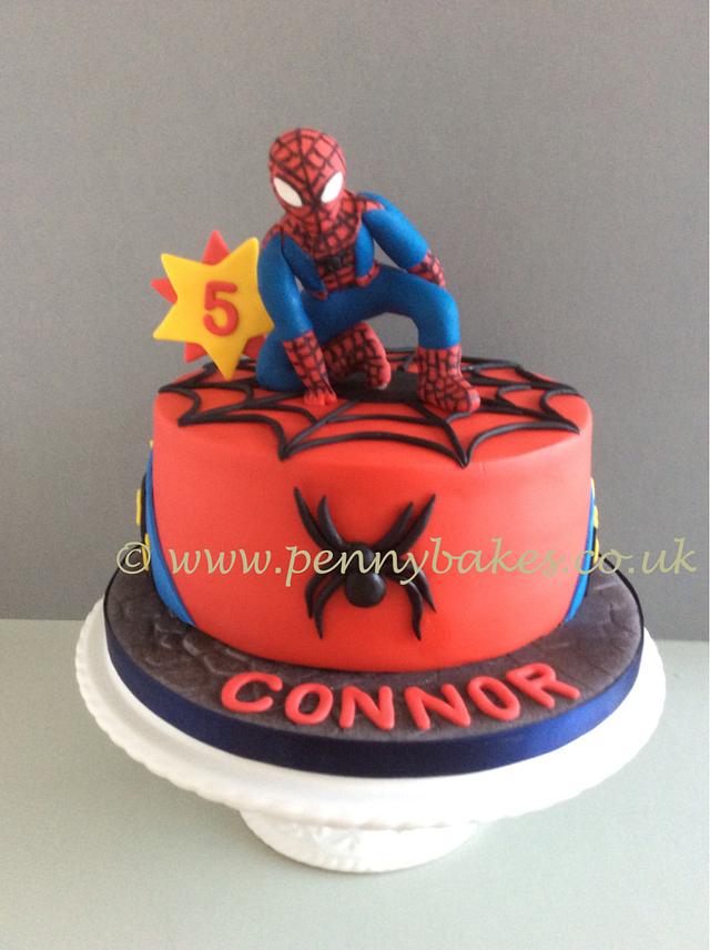 Spider-Man - Decorated Cake by Popsue - CakesDecor