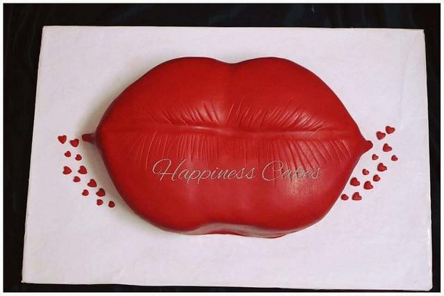 6 Lips Cupcake Toppers | Charms | Happy Valentines Day | Medallions| C –  Occasional Paper Cuts