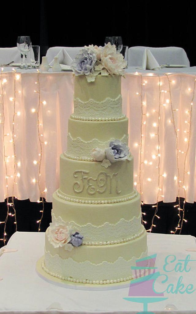 Five Tiers Decorated Cake By Eat Cake Cakesdecor