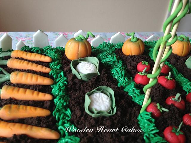 Vegetable Garden Cake Cake By Wooden Heart Cakes Cakesdecor