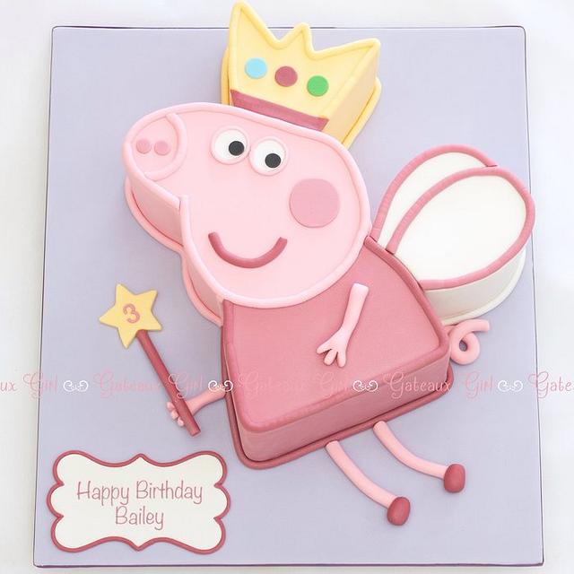 Peppa Pig - Decorated Cake by Trish T - CakesDecor