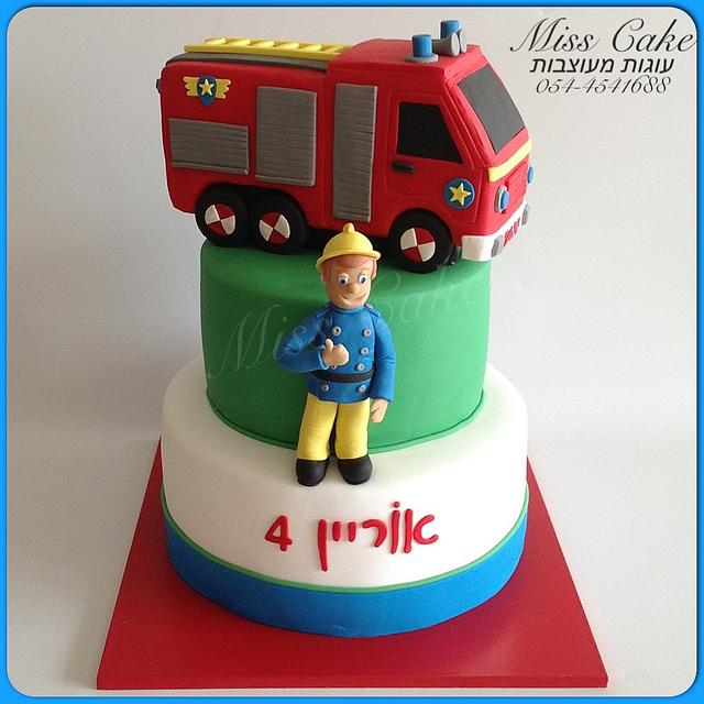 Fireman Sam Cake Decorated Cake By Misscake1 Cakesdecor