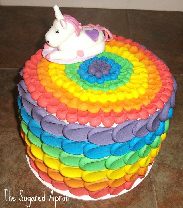 Rainbow/Unicorn Cake