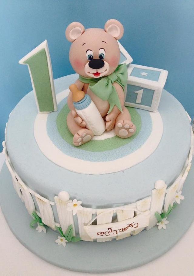 teddy bear cake - Cake by Casta Diva - CakesDecor