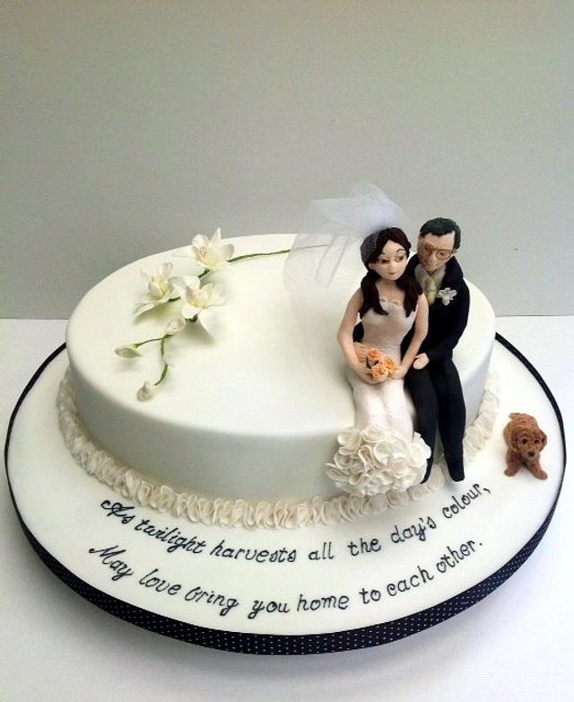 MARRIAGE BLESSING - Decorated Cake by mairin - CakesDecor