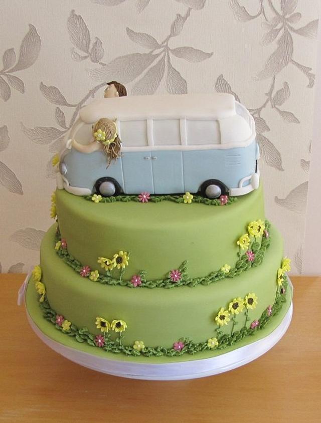 VW campervan wedding cake Cake by Cake Cucina CakesDecor